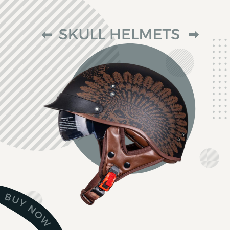 VCOROS Motorcycle Half Helmet